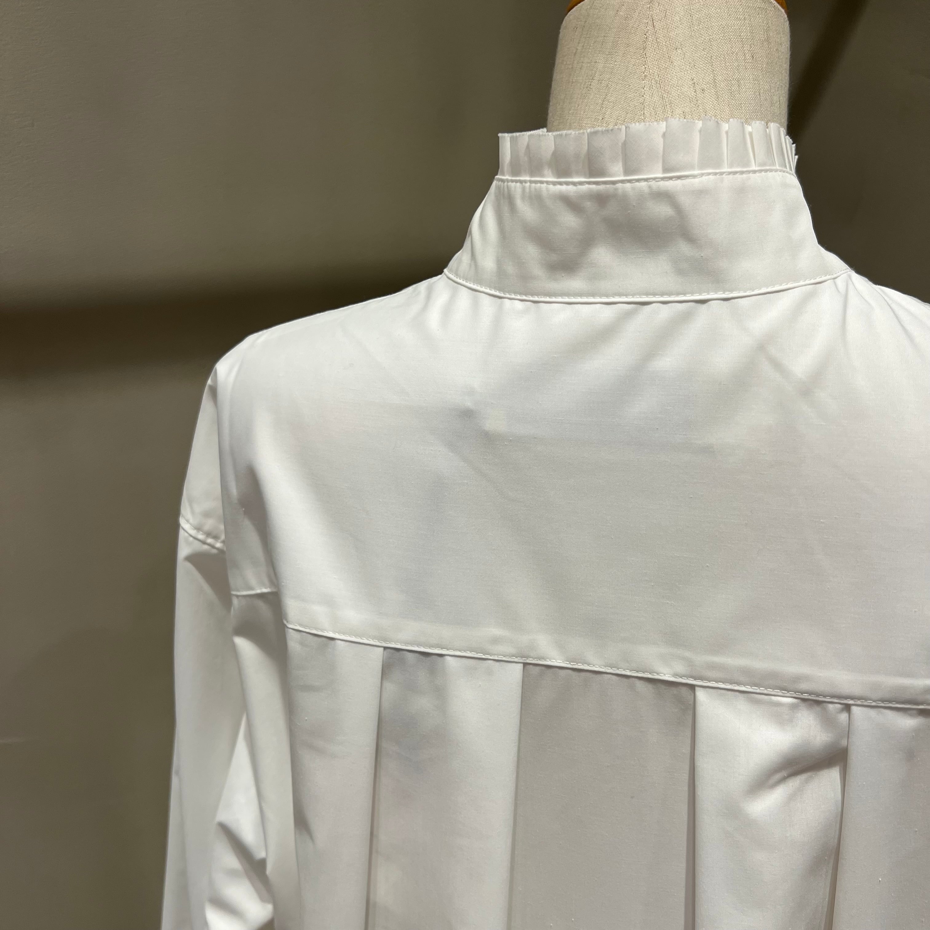 THOMAS MAGPIE/ハイネックフリルデザインオーバーシャツ | 20ｰtwentyｰ