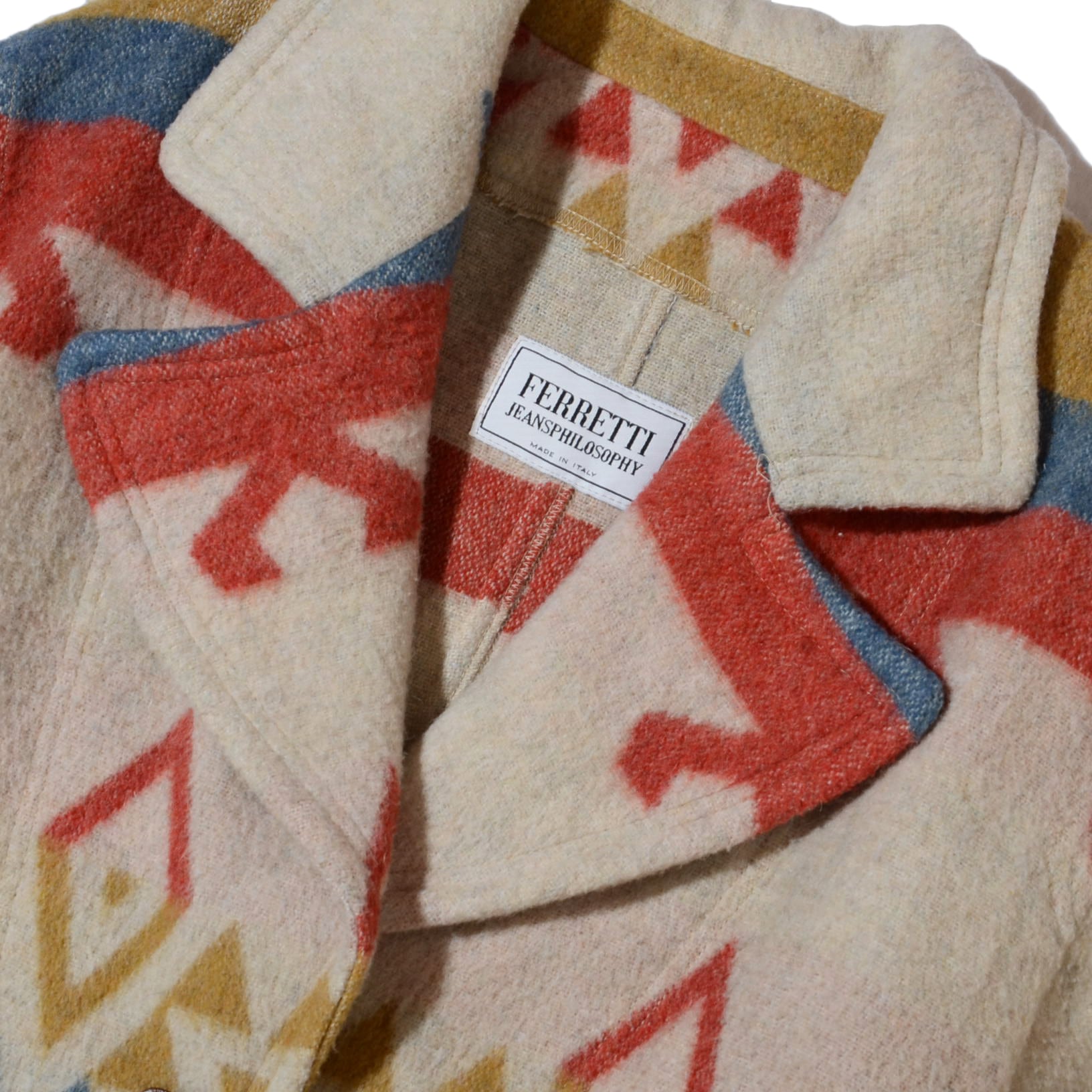 vintage FERRETTI jeans philosophy coat | boutique goldenwool
