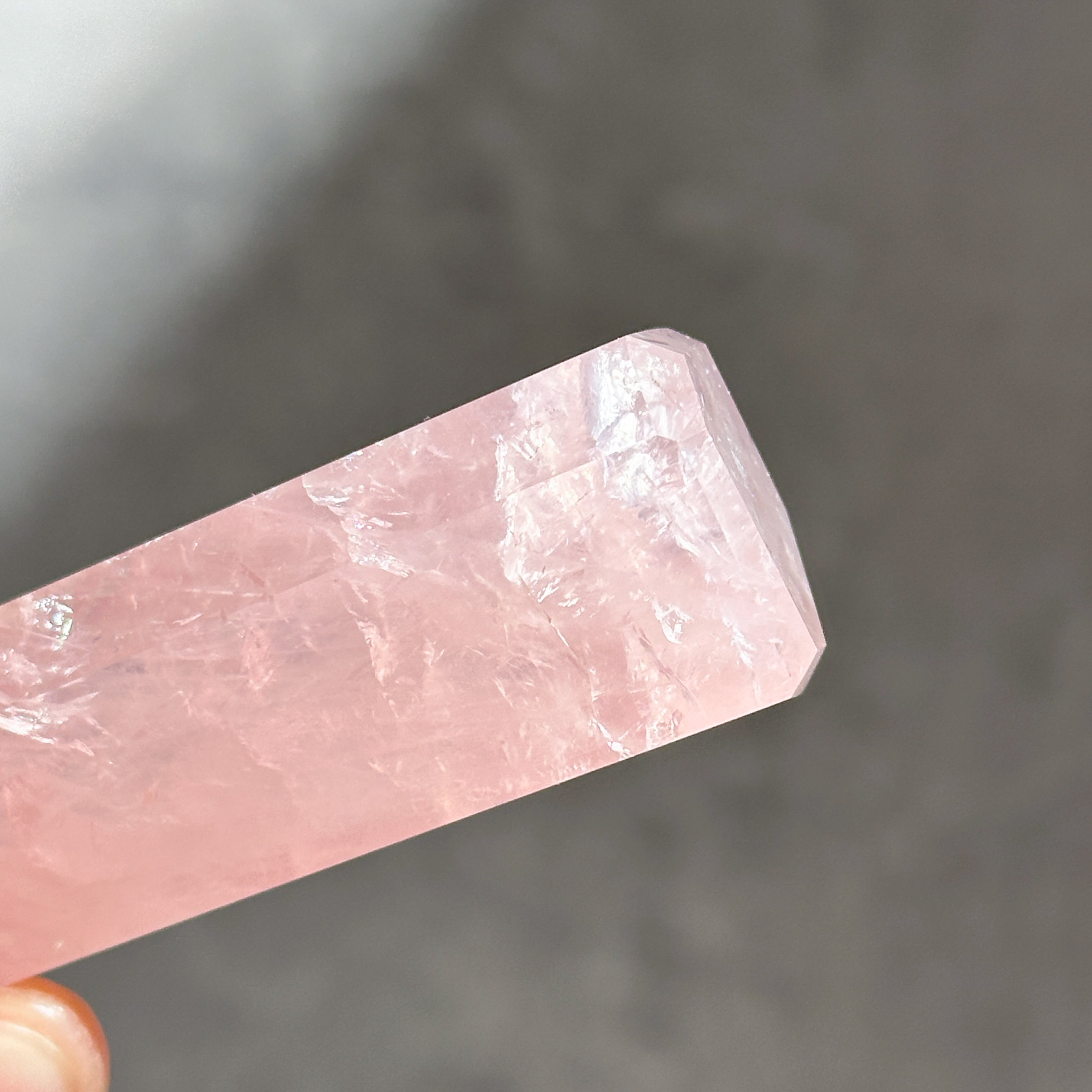 高品質】バイーア産ローズクォーツ タワー11◇ Rose Quartz ◇天然石