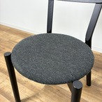 KARIMOKU NEW STANDARD CASTOR CHAIR PLUS PAD BLACK カリモク ニュースタンダード キャストール チェア  プラス パッド ブラック【中古】【200サイズ】