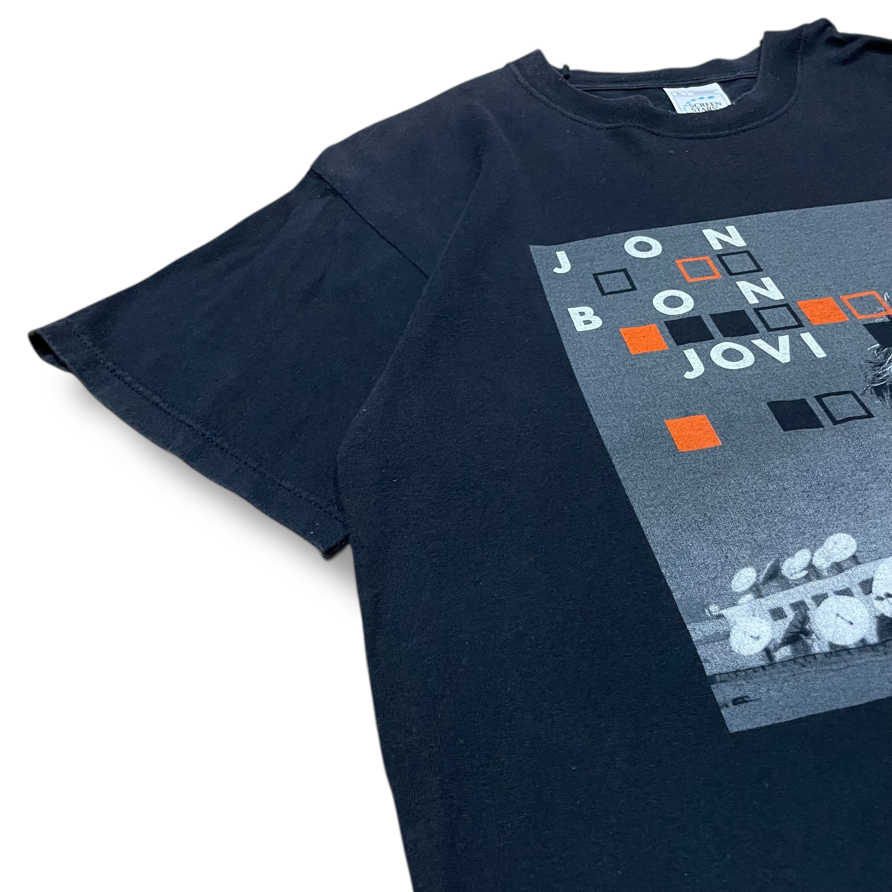 L】【00年代】Bon Jovi ボン・ジョヴィ CRUSH TOUR バンドTシャツ