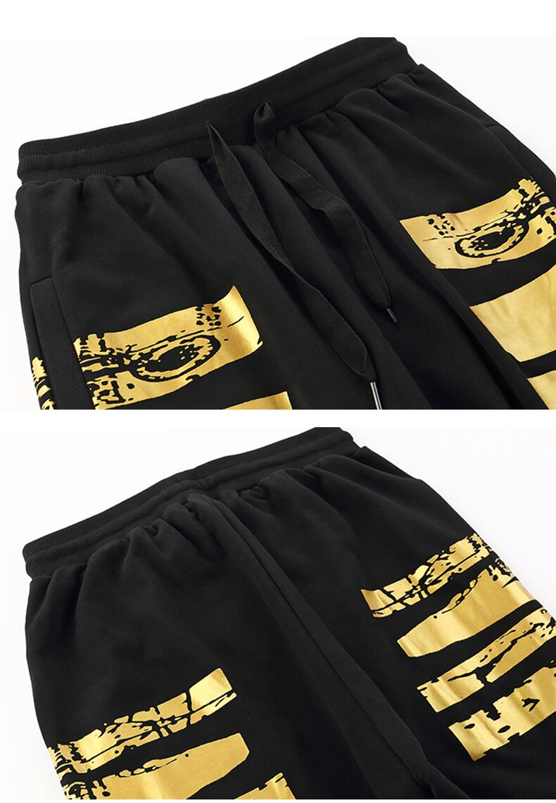 全1色 スウェットパンツ プリント カジュアル ストリート