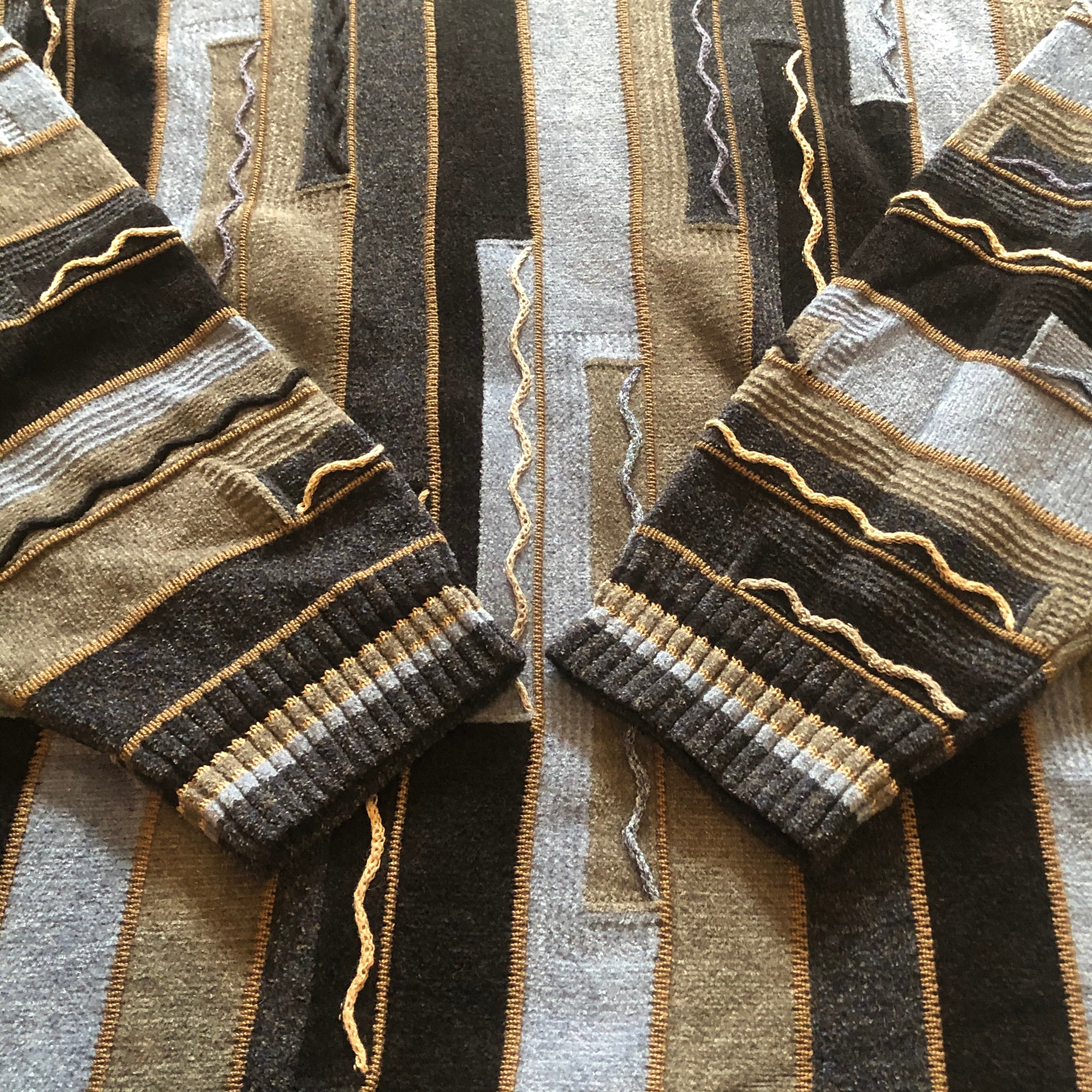 90s J.Simon 3D knit sweater【高円寺店】 | What