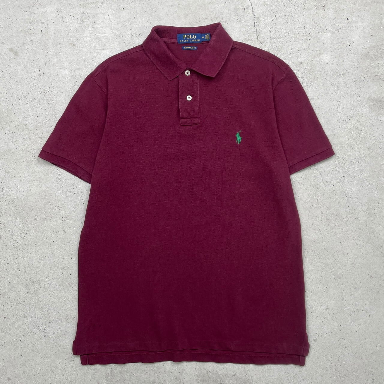 Polo Ralph Lauren ポロラルフローレン ポロシャツ 鹿の子 メンズM Polo Ralph Lauren ポロラルフローレン ポロシャツ 鹿の子 メンズM