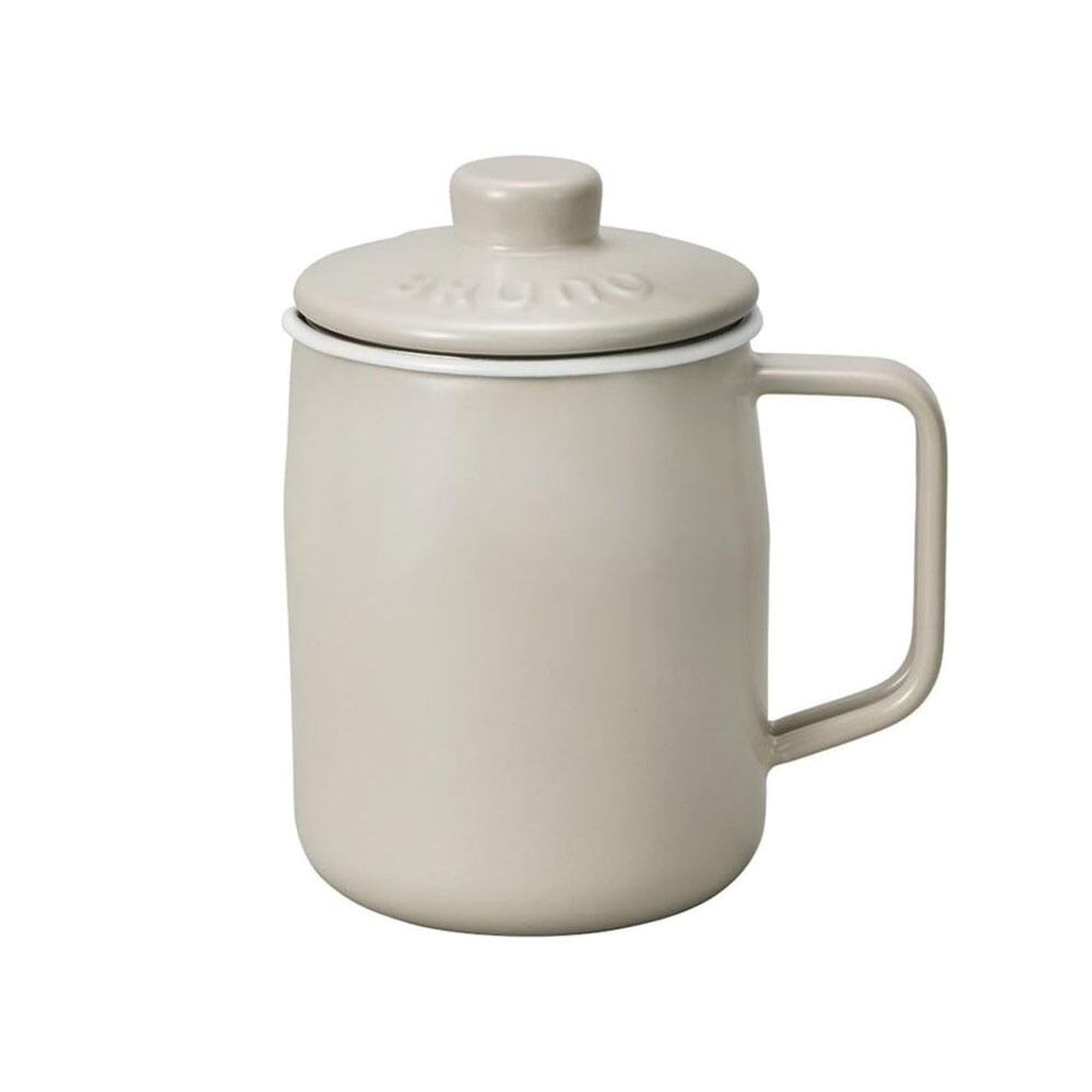 BRUNO ブルーノ ホーロー オイルポット 1.0L グレージュ BHK297 / 富士ホーロー ほうろう 調理油