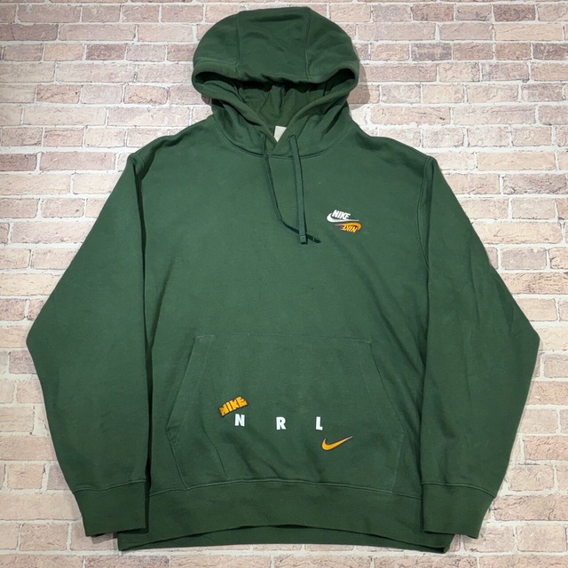 NIKE LOGO PARKA GREEN