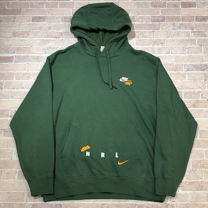 NIKE LOGO PARKA GREEN