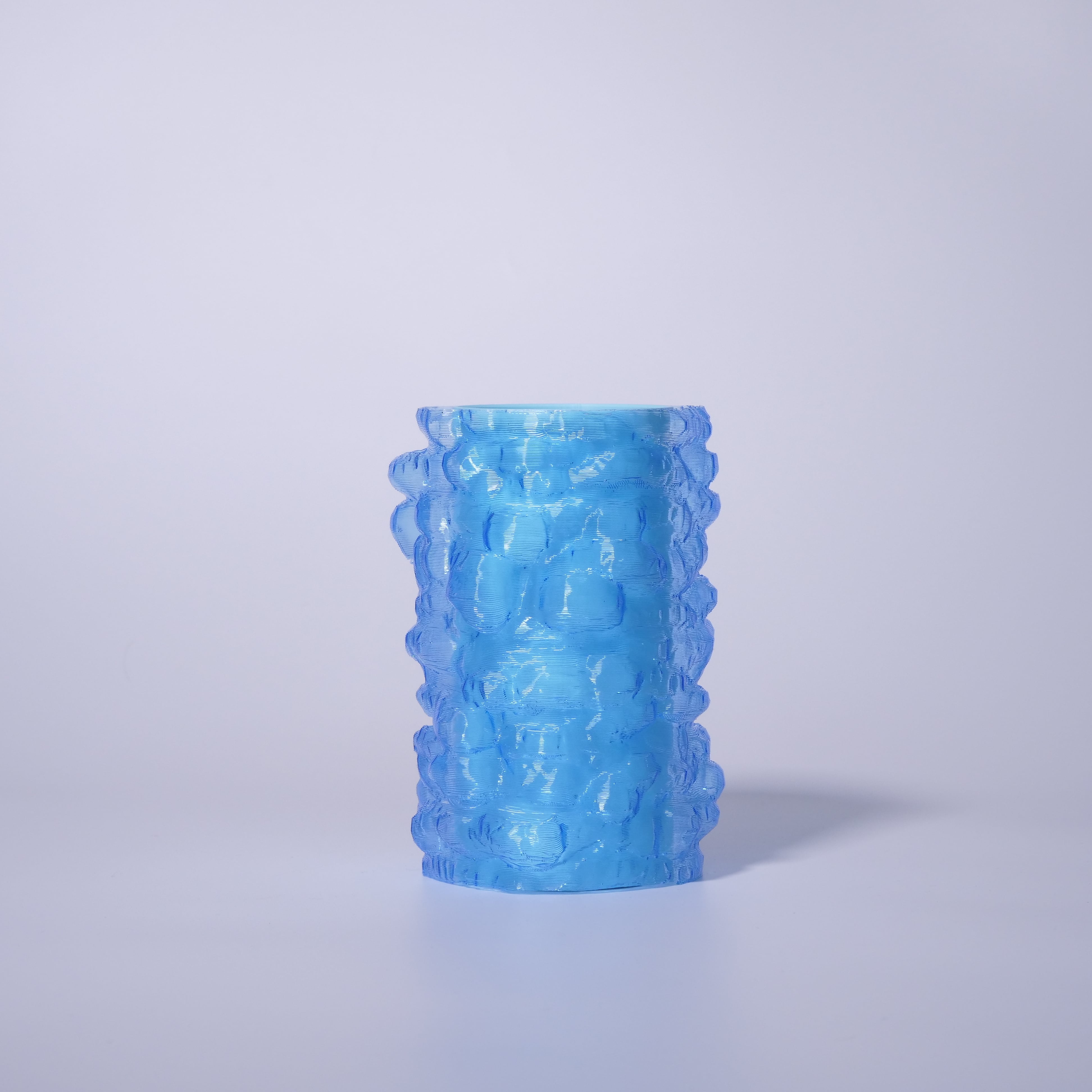 花瓶　モスブルー Moln vase 水色・フラワーベース 花瓶 | tanuki plants(タヌキプランツ)