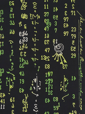 【2026新作】RumiRock 反物 ゆかた「リーマン予想」　[A1822]