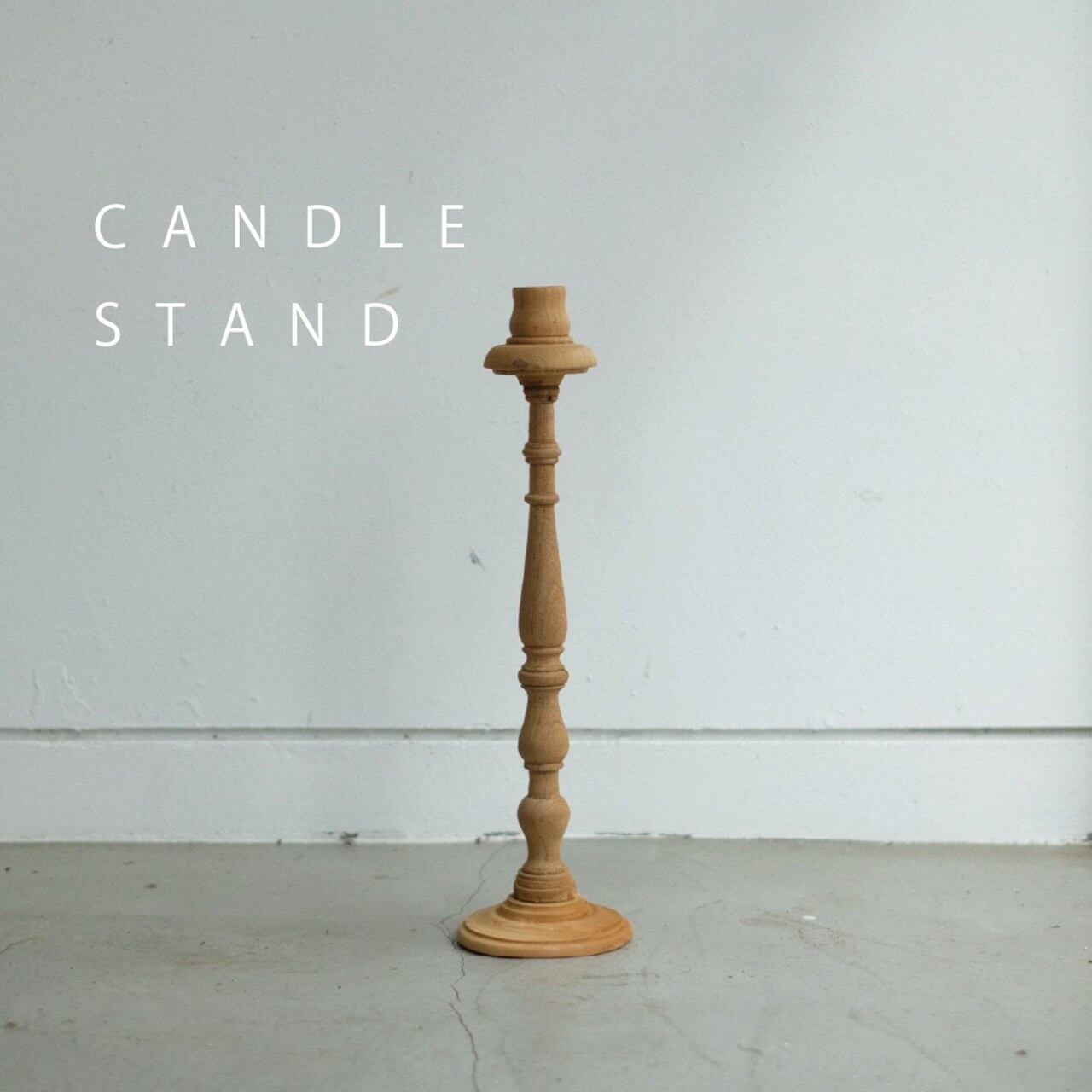 VONA wooden spindle CANDLE STAND