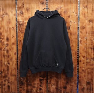 90s discus 無地 スウェット パーカー M/usa製 ディスカス ブラック 黒