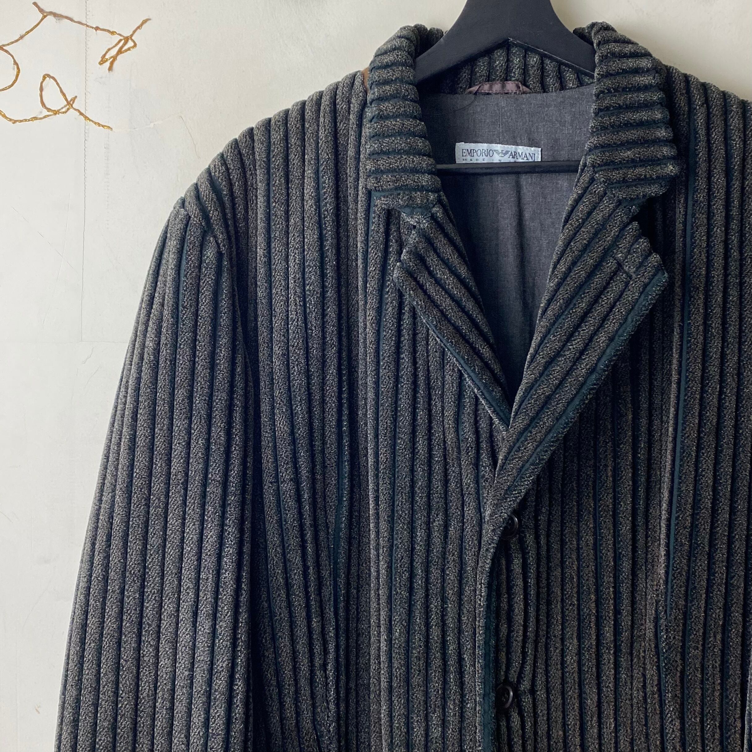 EMPORIO ARMANI vintage ウールカシミヤ ジャケット 40 vintage EMPORIO ARMANI corduroy jacket | NOIR ONLINE