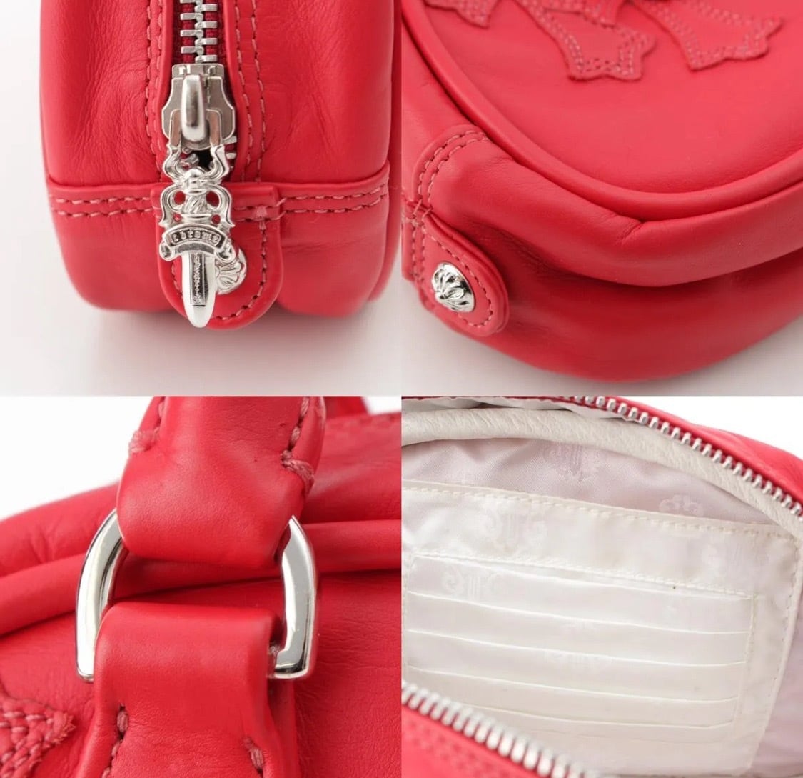 クロムハーツTOMATO-A CHROME HEARTS クロムハーツ TINY GYM タイニー ジム レザー クロス