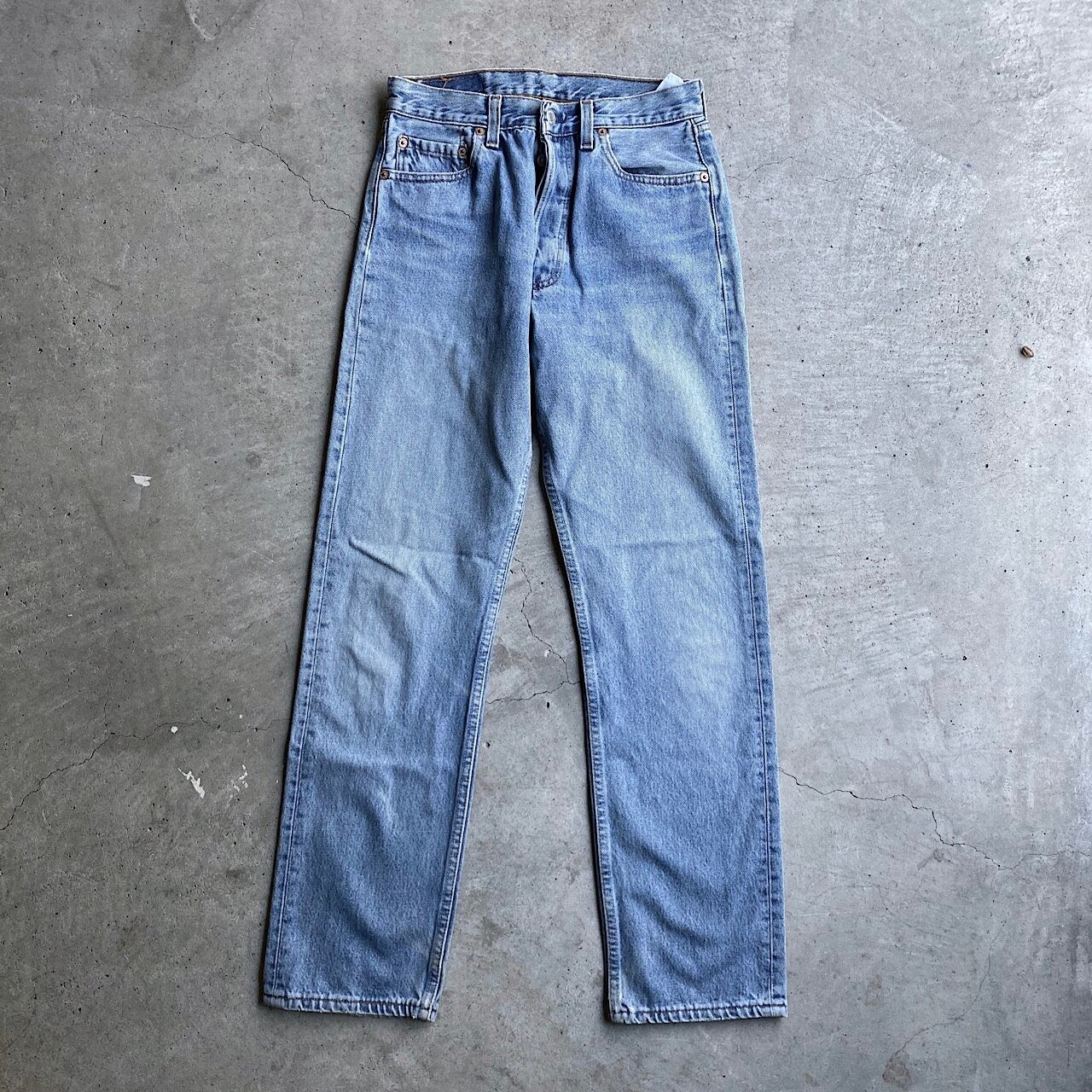 90年代 リーバイス Levi's リーバイス501 ジーンズ ストレートデニムパンツ USA製 レディースL(w27) ヴィンテージ /eaa323624