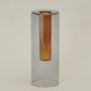 Glass vases "Reversible Vase H" ガラス花瓶