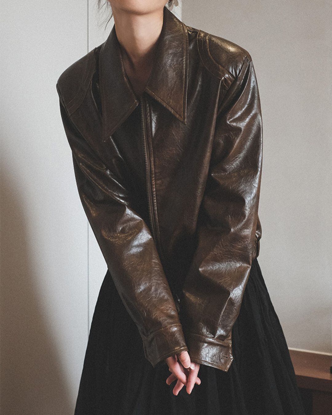 OILWAX SHOULDERPAD JACKET