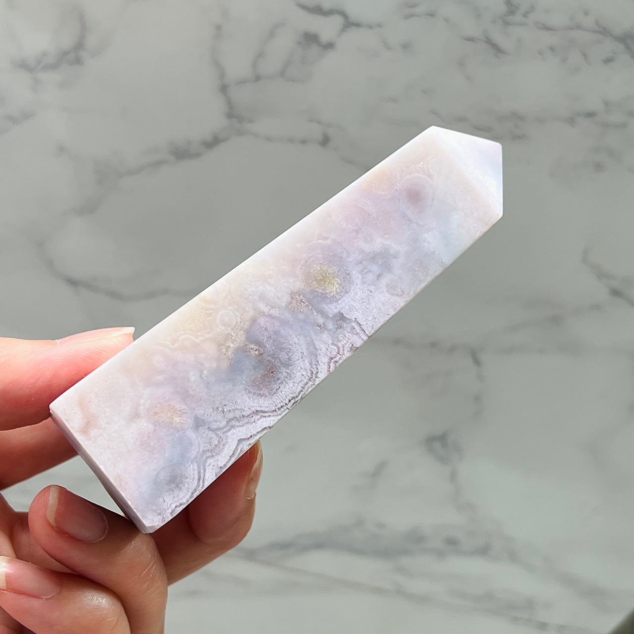 ピンクアメジストタワー*天然石ポイント*天然石インテリア*1