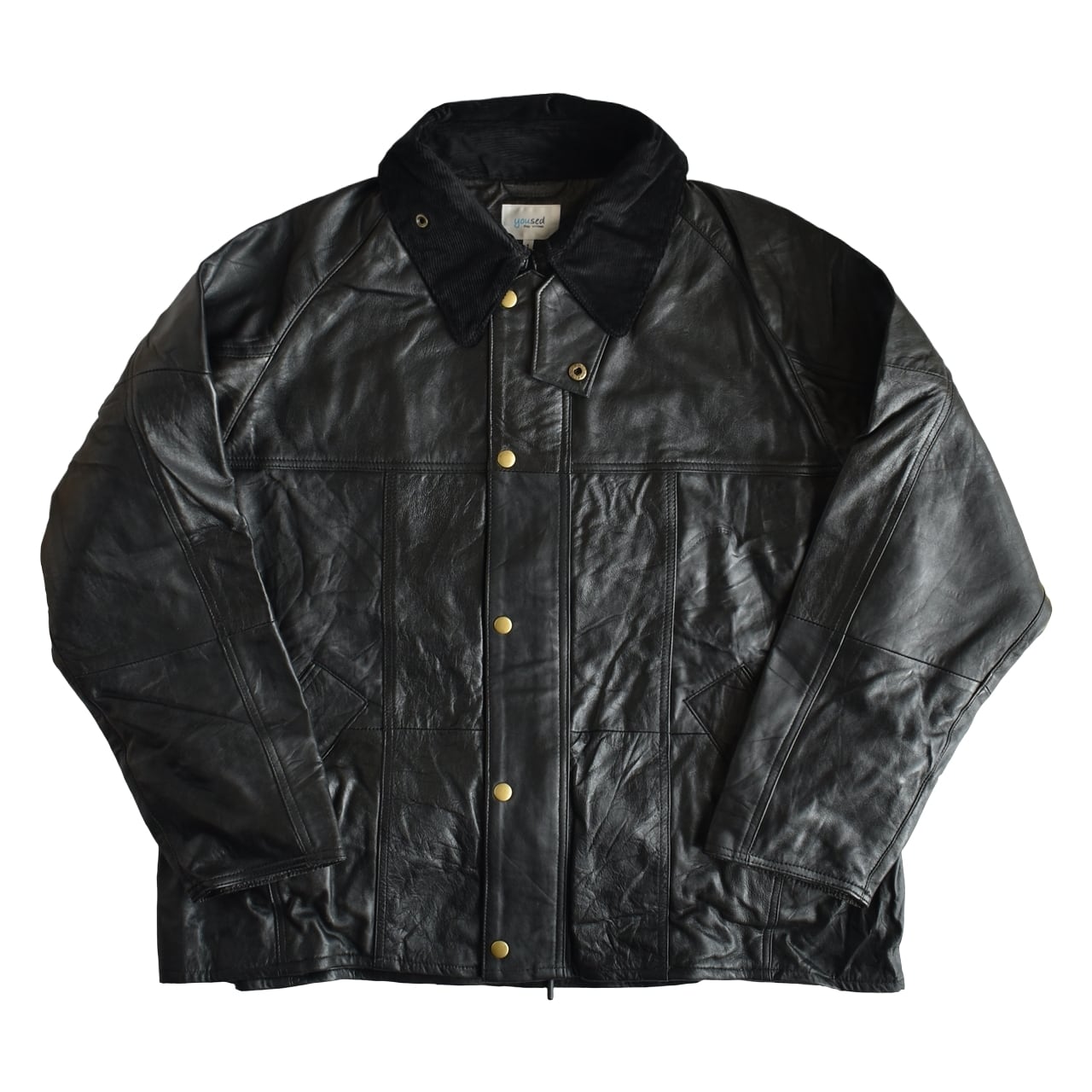 yoused / REMAKE LEATHER RETRO BAGGIES JACKET - リメイク レザー