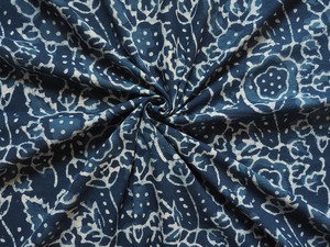 ハンドブロックプリントファブリック 　f251008