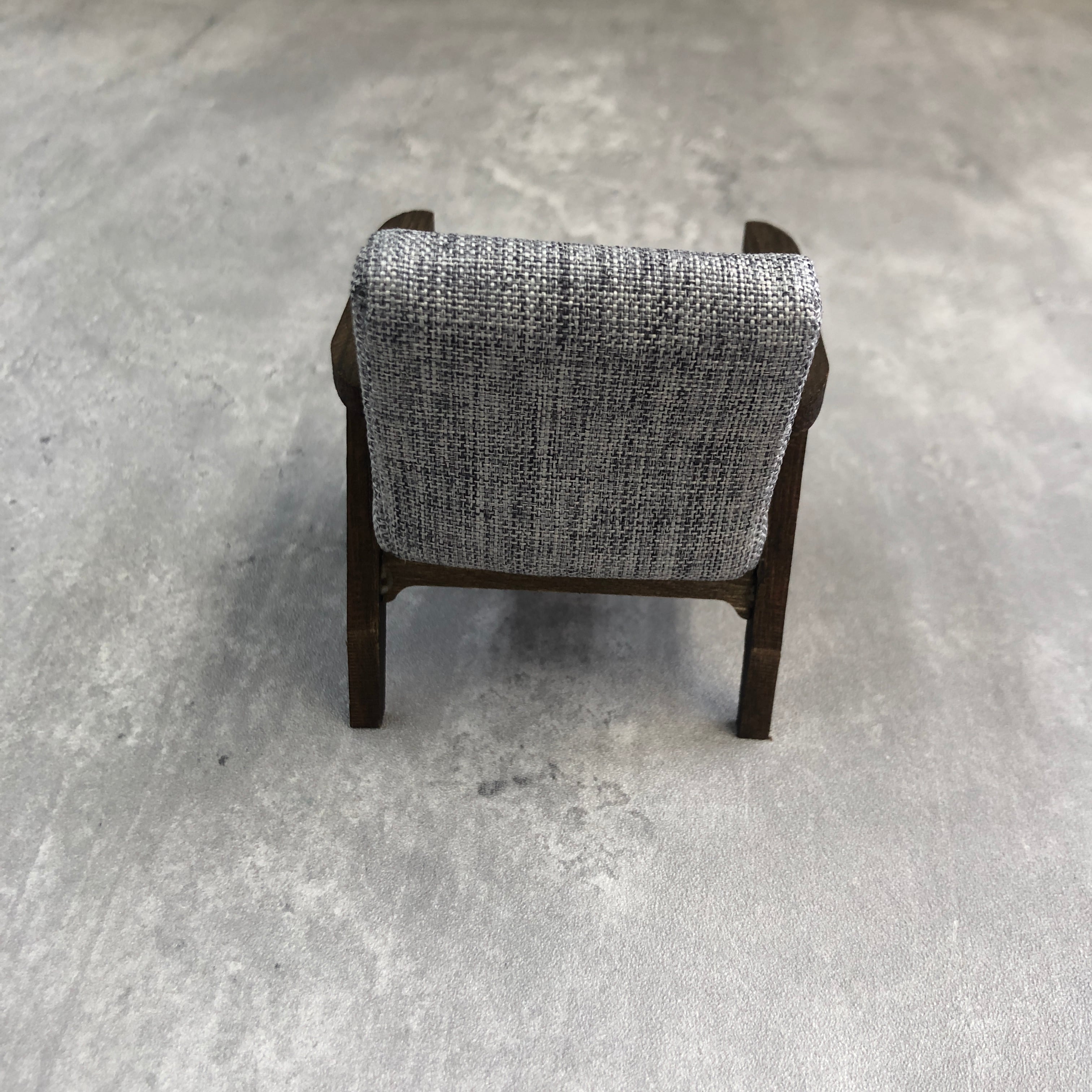 020-30184 ミニチュア家具 ＊1/12サイズ＊ table&chair ソファ 1人掛け