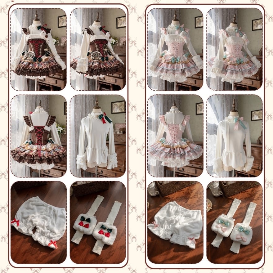 SEASONZ 夢かわいい パンプキンパンツ リボン ふわふわ イベント衣装 ステージ衣装