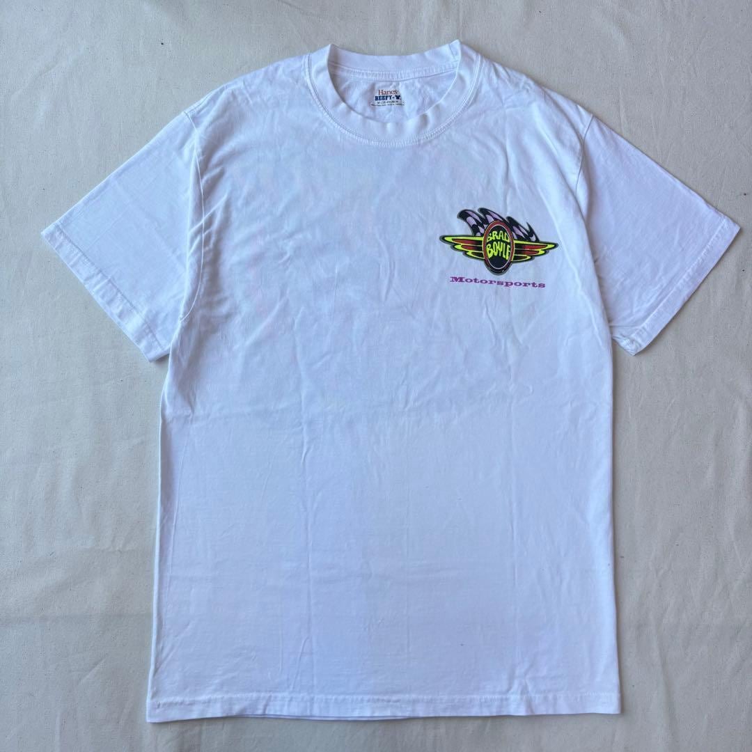 ★ビンテージ Ojai Valley Tシャツ ハーレー　ホットロッド　モーター カスタムバイク エボ ホットロッド Tシャツ ハーレーダビッドソン
