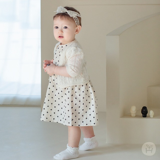 【即納】<Happyprince>  Berry baby one-piece