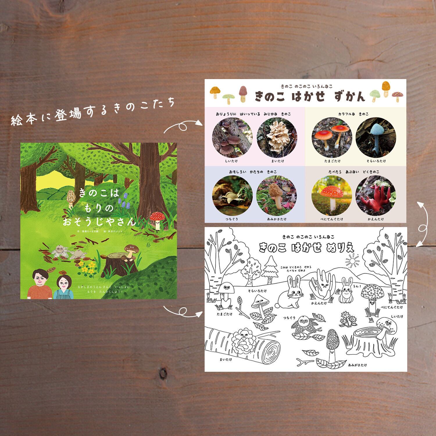 秋号 『おうちきのこ狩り』オリジナル絵本付 | 湘南たべまな便