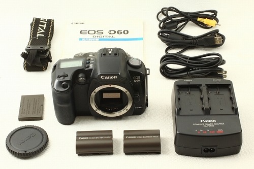 Canon キヤノン EOS D60 ボディ 極上品ランク/9629
