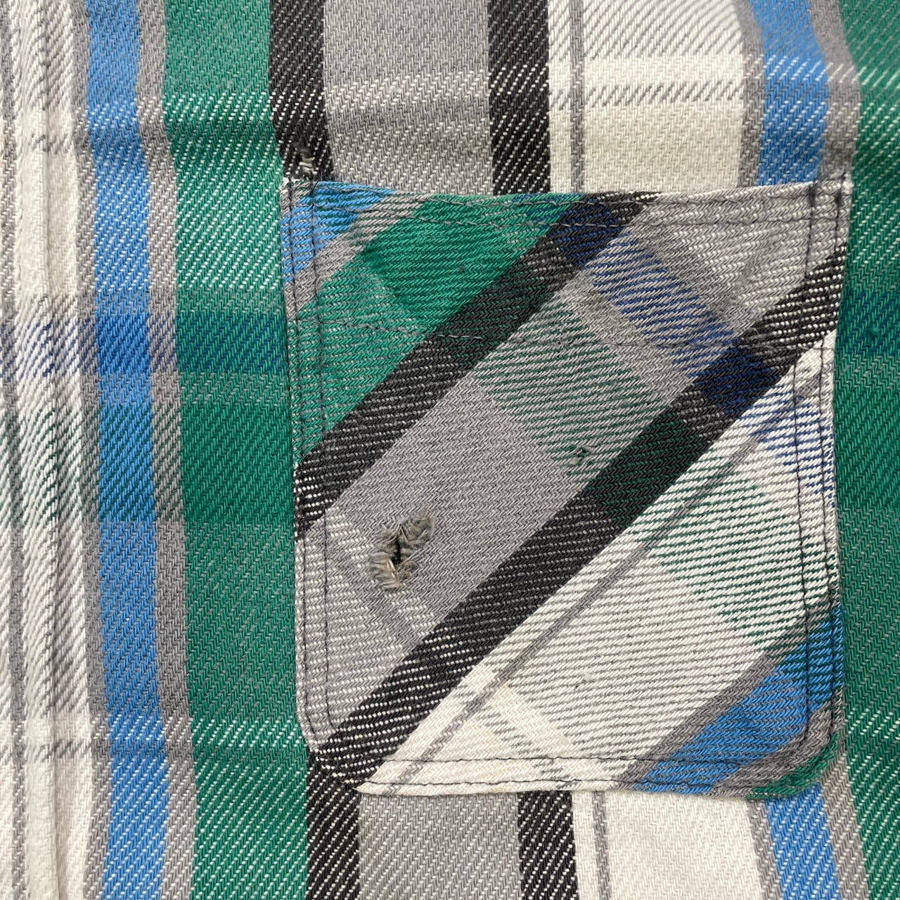 80年代 USA製 BIG MAC ビッグマック 長袖 ヘビーネルシャツ チェック