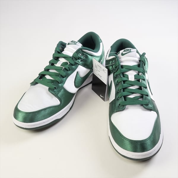 Size【29.0cm】 NIKE ナイキ WMNS DUNK LOW ESS SNKR SATIN WHITE/TEAM