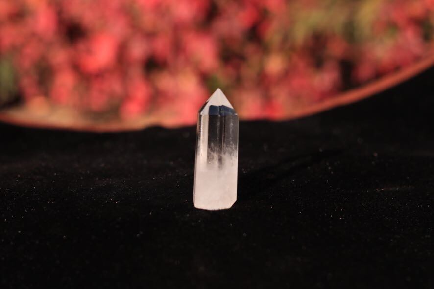 モリオン （黒水晶） 六角柱 ポイント （ 80～90g ） ⑫ | Clear