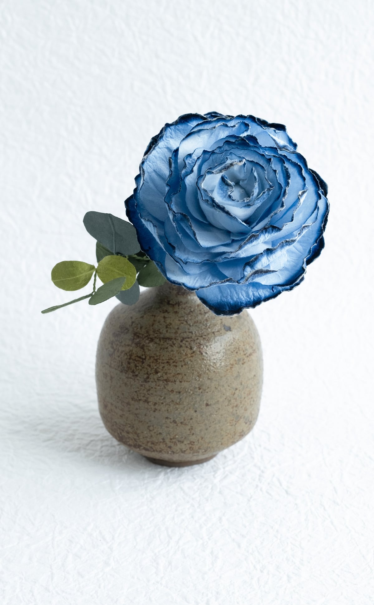 送料無料】【新シリーズ】和紙の花ディフューザー「花笑み」 蒼