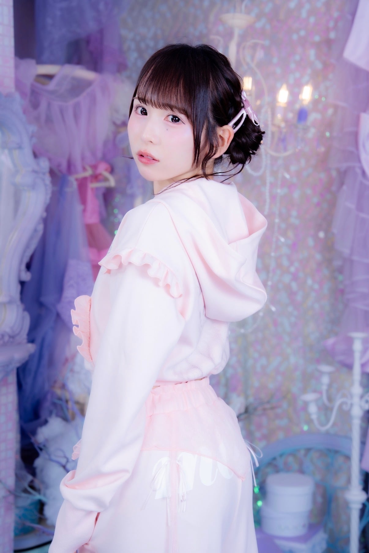 Kitten Frill Zip Hoodie【10月中旬発送】