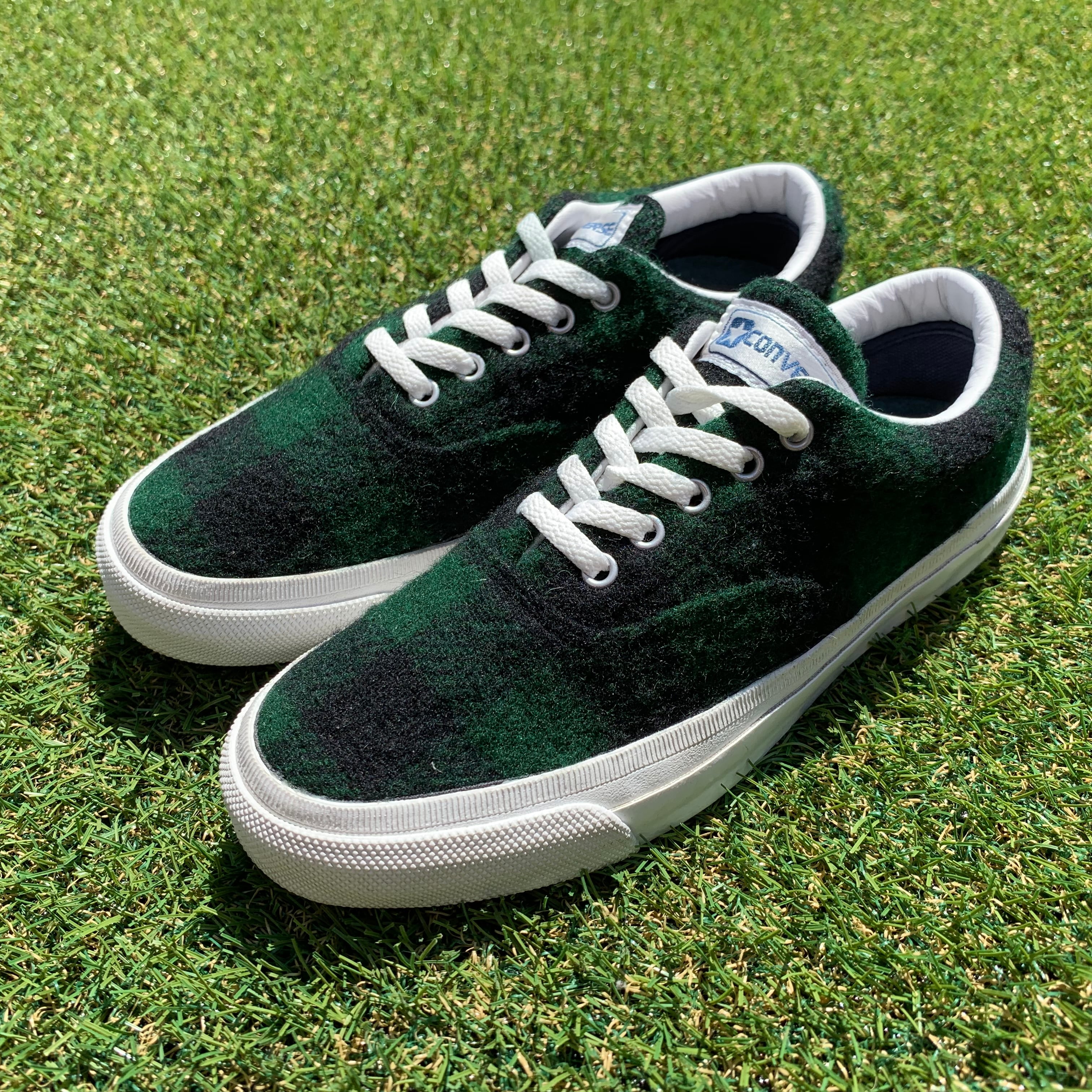 converseコンバースＷＯＯＬＲＩＣＨコラボUS限定ブーツシューズ29cm converse SKID GRIP WOOLRICH コンバース スキッドグリップ ウール