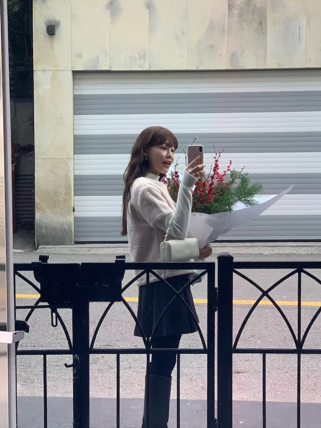 (即納) LIFFEY / Blanc mustang blouse