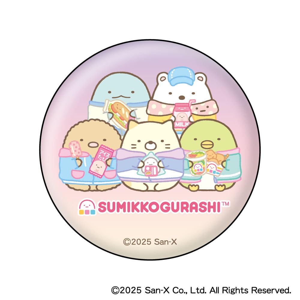すみっコぐらし わくわくたぴおかコンビニ 缶バッジコレクション BOX
