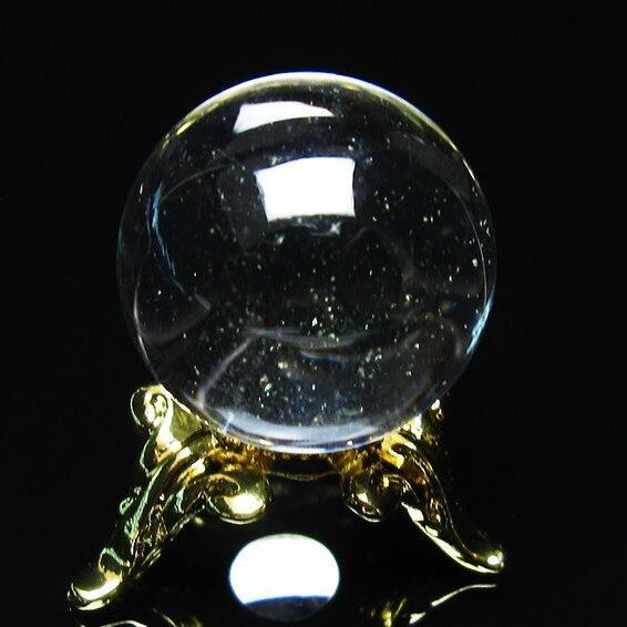 水晶 丸玉 20mm 一点物 141-7596