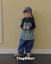 〖取寄〗韓国子供服 / 26winter / TinyHiker / レオパードワンピース / キッズ *XS~XL*