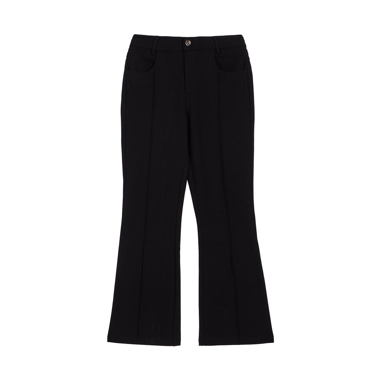 GOXO ゴーエックスオー エッセンシャルブーツカットパンツ ブラック