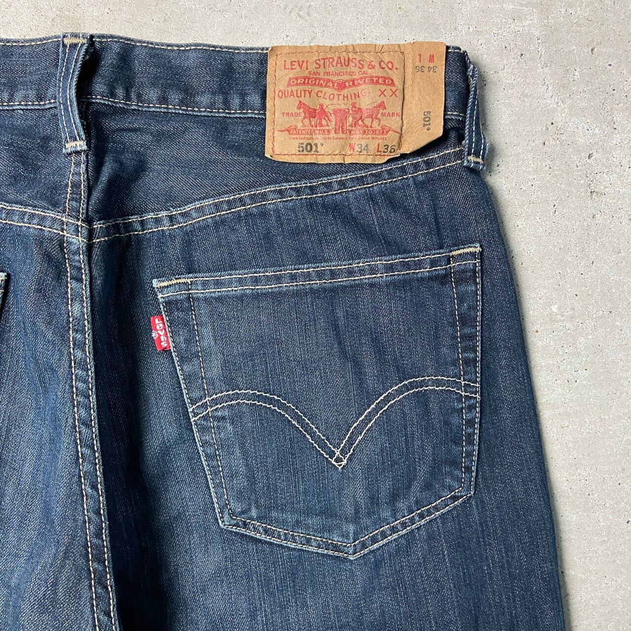 Levi's リーバイス 501 ストレート デニムパンツ ジーンズ メンズW34