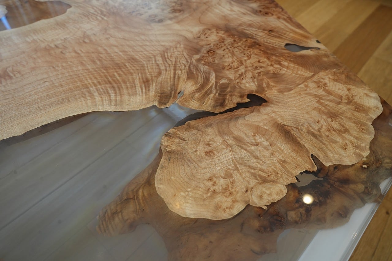 メープルレジンテーブル | RESIN SPACE