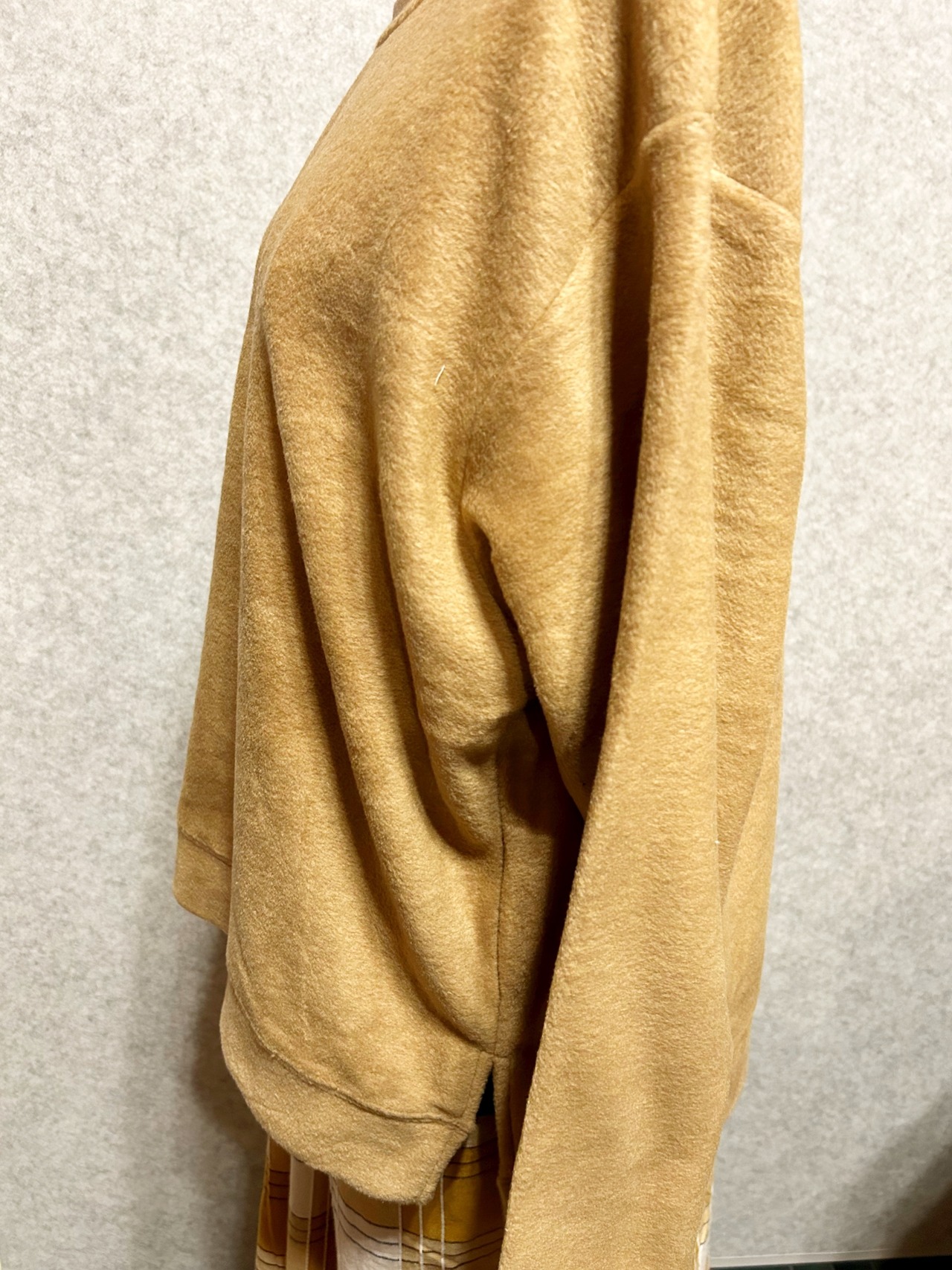 ふわふわフリース　プルオーバー　長袖