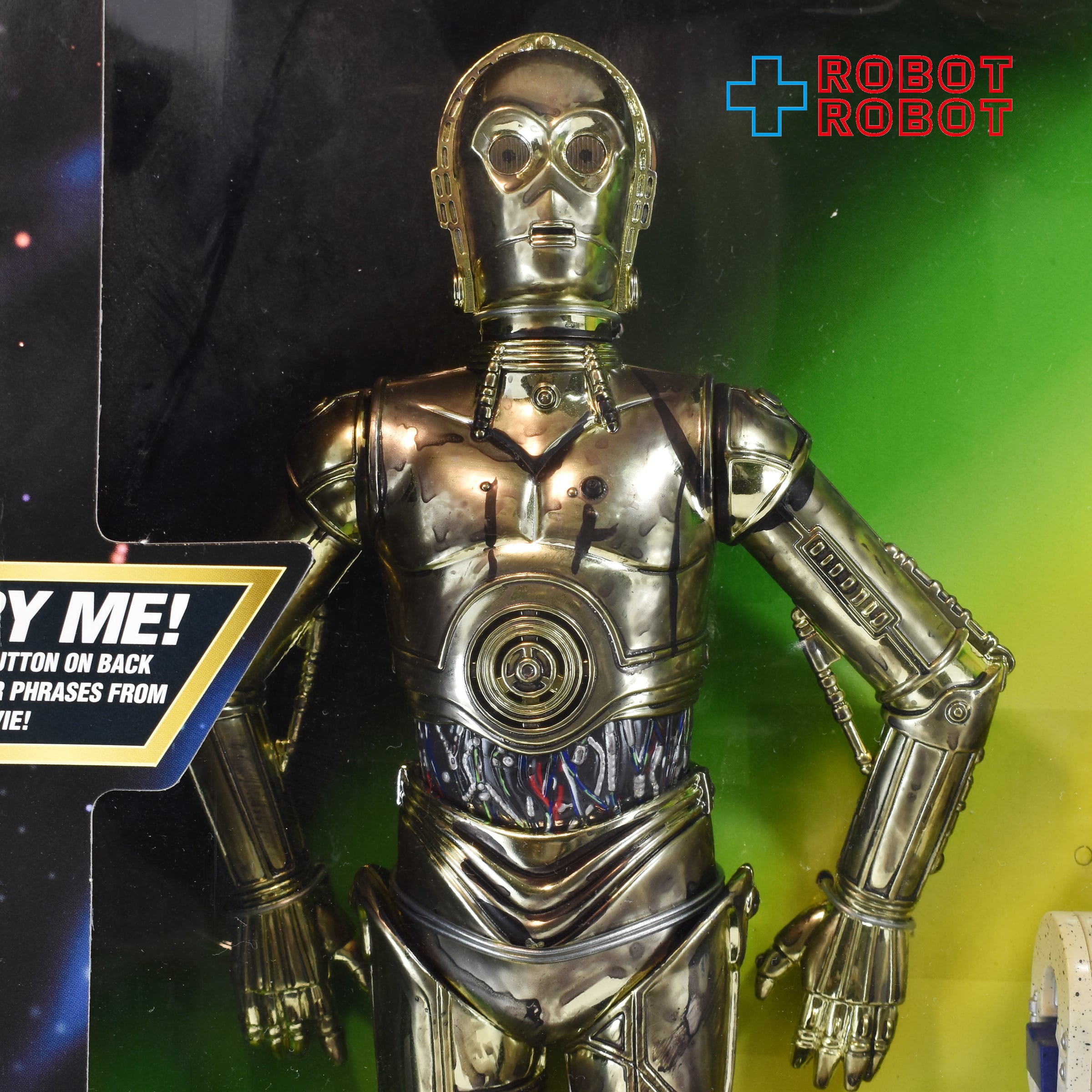 スターウォーズ C-3PO 12インチ 電子トーキング フィギュア 1997 スター・ウォーズ アクションコレクション C-3PO & R2-D2