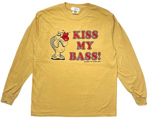 Kiss My Bass LS Crew Tee