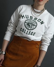 1970's Husson College / Sweat Shirt