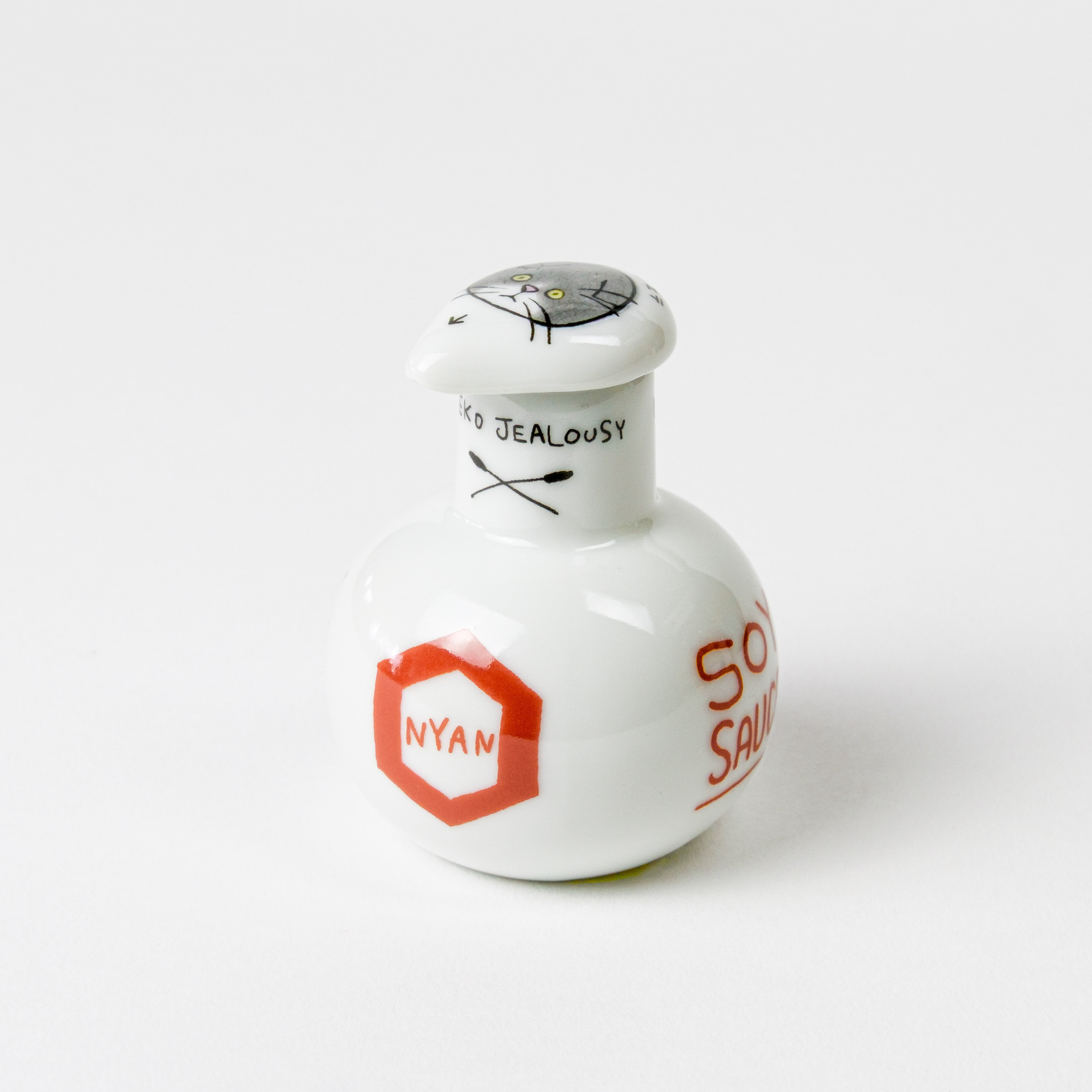 ❌猫好き(❀ᴗ͈ˬᴗ͈)\"新品　醤油差し ココチのくらし雑貨店 | ネコ醤油差し L ココチのくらし雑貨店 | 飾り