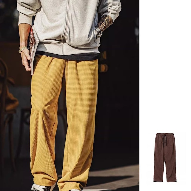Waffle pants M15427