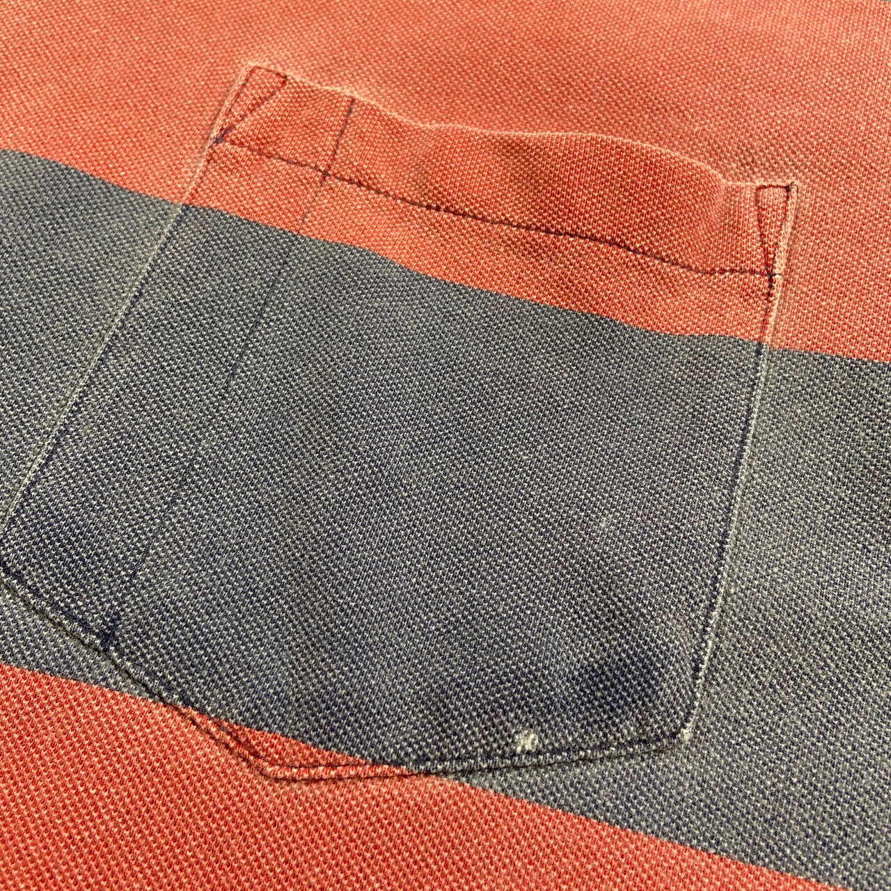 90年代 OLD GAP オールドギャップ ボーダーTシャツ 鹿の子 メンズM 