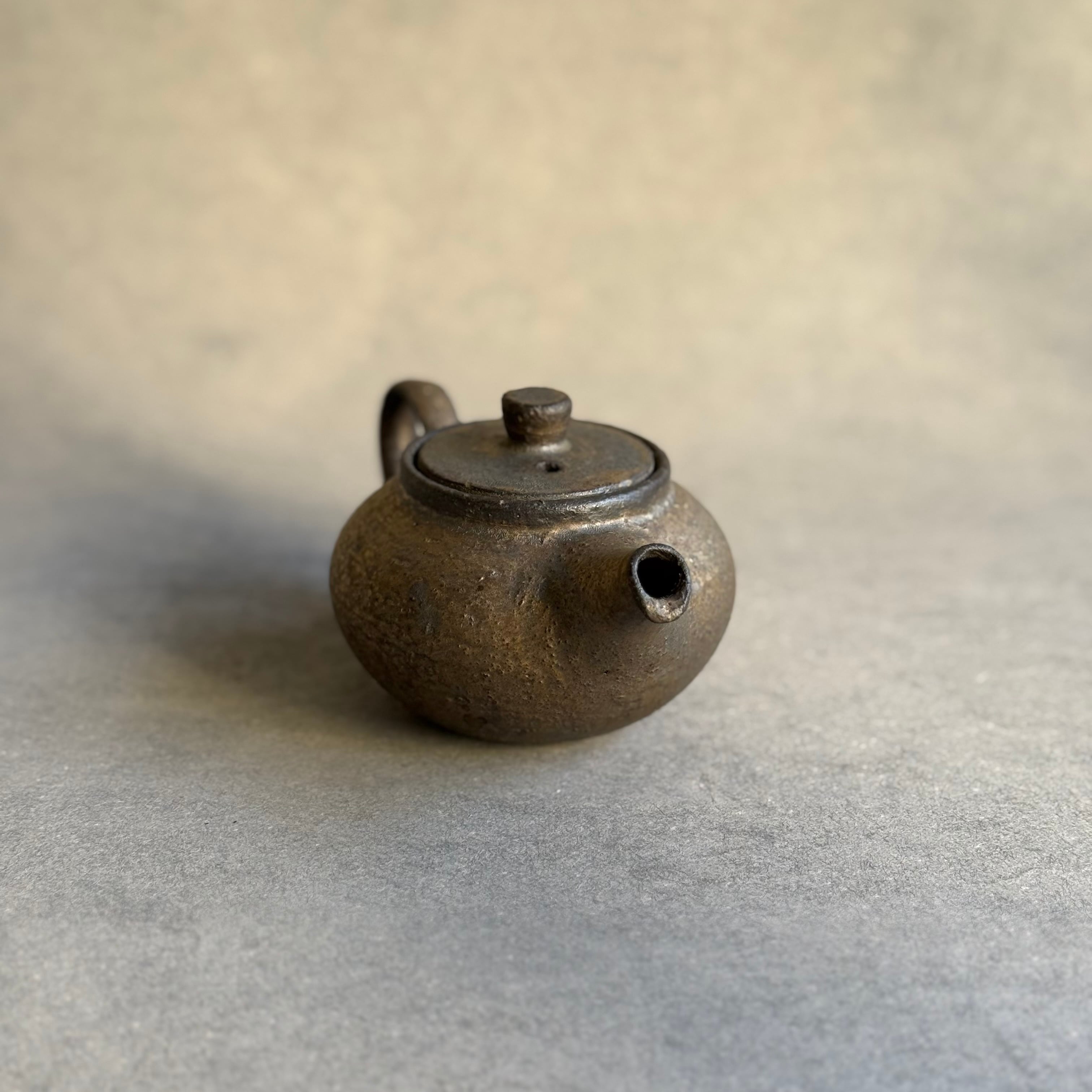 水野幸一 銅彩釉 茶壺 | gallery 一白